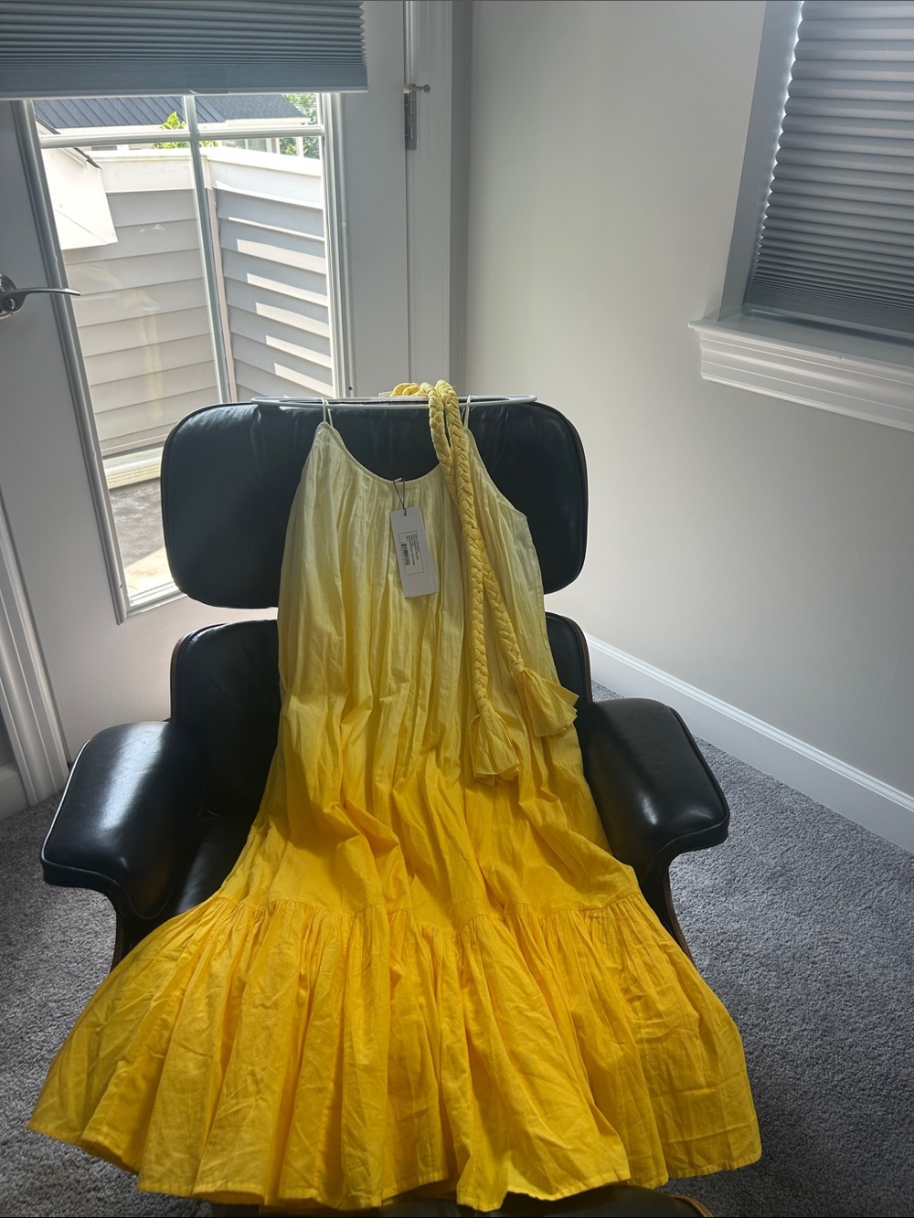 Bright Yellow Summer Dress